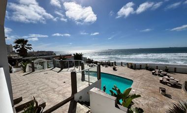DEPARTAMENTO AMUEBLADO EN RENTA CON ACCESO PRIVADO A LA PLAYA EN ROSARITO