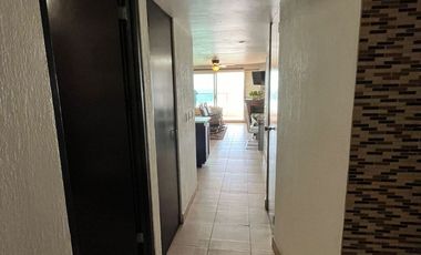 DEPARTAMENTO AMUEBLADO EN RENTA CON ACCESO PRIVADO A LA PLAYA EN ROSARITO