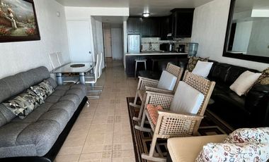 DEPARTAMENTO AMUEBLADO EN RENTA CON ACCESO PRIVADO A LA PLAYA EN ROSARITO