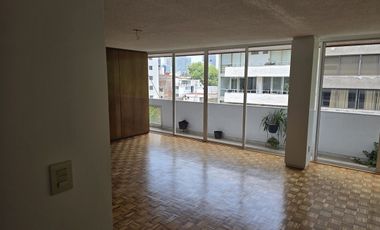 Departamento en renta, Polanco, Schiller, muy iluminado