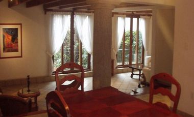 Casa en renta en Coyoacan en Condominio Amueblada