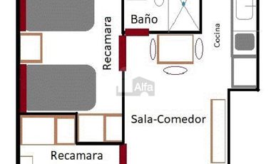 Departamento en renta Amueblado y Equipado  Cd. Marques Halia Qro