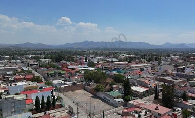 Terreno en esquina de 1,000m2 a 2 minutos del Centro de ACTOPAN, HGO. Ideal Franquicias.