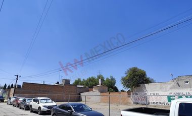Terreno en esquina de 1,000m2 a 2 minutos del Centro de ACTOPAN, HGO. Ideal Franquicias.