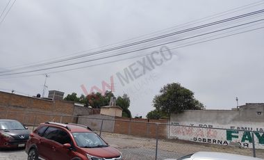 Terreno en esquina de 1,000m2 a 2 minutos del Centro de ACTOPAN, HGO. Ideal Franquicias.