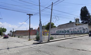 Terreno en esquina de 1,000m2 a 2 minutos del Centro de ACTOPAN, HGO. Ideal Franquicias.