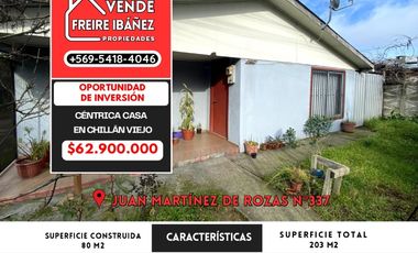 CENTRICA CASA EN CHILLÁN