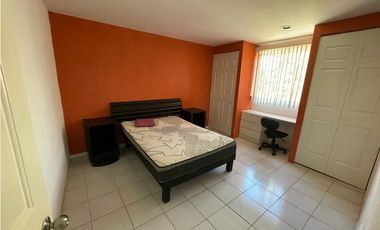 Casa amueblada en renta en Fracc. cerca de Plaza San Diego, Puebla.