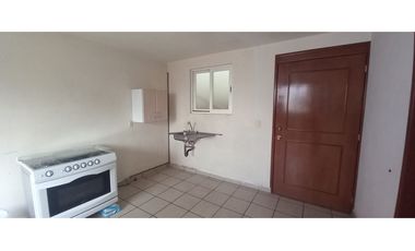 Departamento en renta cerca de la Junta Local de Caminos en Toluca