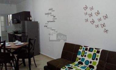 Departamento en renta en Real Bilbao, Solidaridad, Quintana Roo