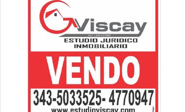 VENDO CASA 2 DORMITORIOS, COCHERA, FONDO VERDE U$S 58.000.-