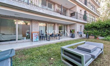 Venta departamento 3 ambientes con gran jardin - San Isidro