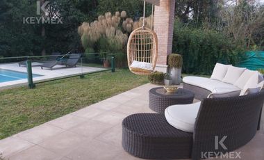 Casa en venta Pilar del Lago  5 ambientes, Pilar , pileta, amoblada