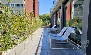 Departamento en venta Palermo, monoambiente con patio y parrilla