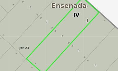 Terreno en venta - 315Mts2 - Ensenada