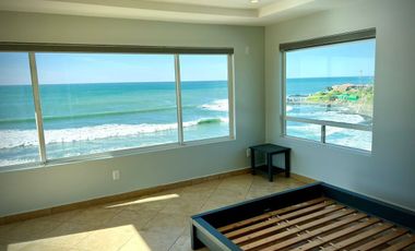 BEACHFONT HOME FOR RENT WITH A PRIVATE BEACH ACESSS SOUTH ROSARITO BEACH