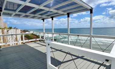 BEACHFONT HOME FOR RENT WITH A PRIVATE BEACH ACESSS SOUTH ROSARITO BEACH