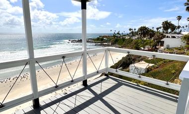 BEACHFONT HOME FOR RENT WITH A PRIVATE BEACH ACESSS SOUTH ROSARITO BEACH