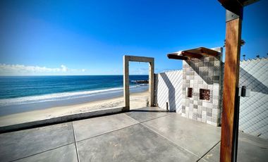 BEACHFONT HOME FOR RENT WITH A PRIVATE BEACH ACESSS SOUTH ROSARITO BEACH