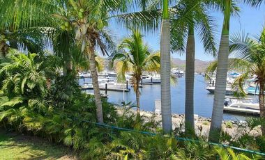Departamento en venta con terraza con vista a la marina, en Ixtapa