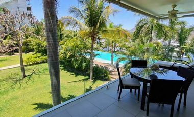 Departamento en venta con terraza con vista a la marina, en Ixtapa