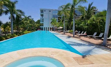 Departamento en venta con terraza con vista a la marina, en Ixtapa