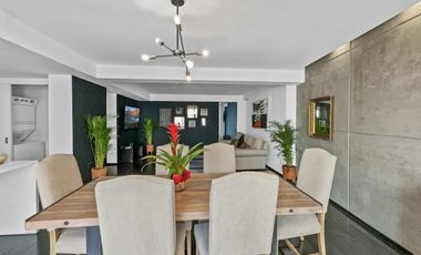 Totalmente amueblado de 3 habitaciones/2.5 baños y terraza - CONDESA