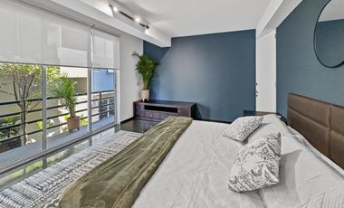 Totalmente amueblado de 3 habitaciones/2.5 baños y terraza - CONDESA