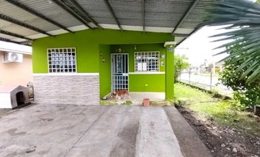 VENTA DE CASA EN BAGALA  COMPLETAMENTE CERCADA  EN ESQUINA
