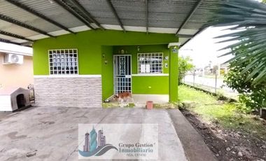 VENTA DE CASA EN BAGALA  COMPLETAMENTE CERCADA  EN ESQUINA