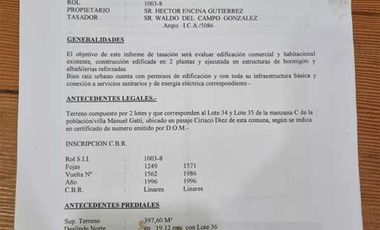 Casa en venta en LINARES