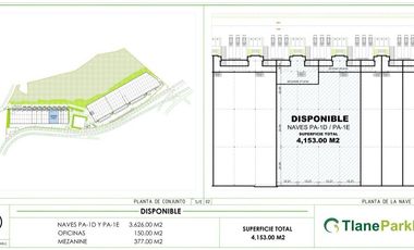 48,168 FT2 CDMX TLALNEPANTLA Parque Ind. Tlanepark IV FUDIR LR 041022
