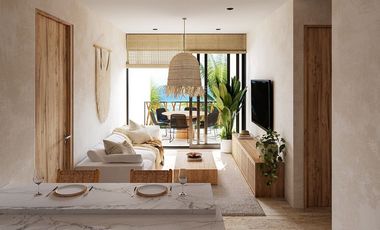 Departamento(2R) FRACCIONAL en Venta en Arrecife, Sisal