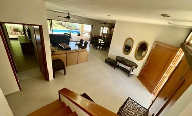 CASA  EN RENTA RESIDENCIAL VILLA MAGNA CON O SIN MUEBLES CANCÚN QUINTANA ROO