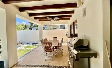 CASA  EN RENTA RESIDENCIAL VILLA MAGNA CON O SIN MUEBLES CANCÚN QUINTANA ROO