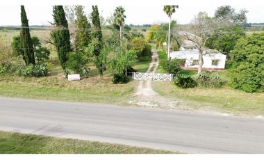 Vendo Lote de 1 Ha Con Casas y Galpón en San Justo, Entre Ríos.