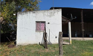 Vendo Lote de 1 Ha Con Casas y Galpón en San Justo, Entre Ríos.