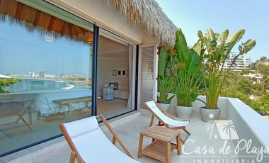 Casa en   venta a pie de playa Acapulco Diamante