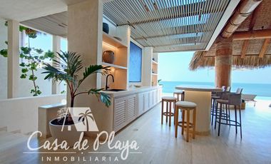 Casa en   venta a pie de playa Acapulco Diamante