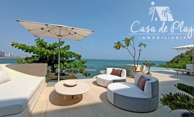 Casa en   venta a pie de playa Acapulco Diamante