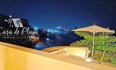 Casa en   venta a pie de playa Acapulco Diamante