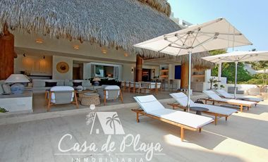Casa en   venta a pie de playa Acapulco Diamante