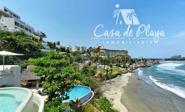 Casa en   venta a pie de playa Acapulco Diamante