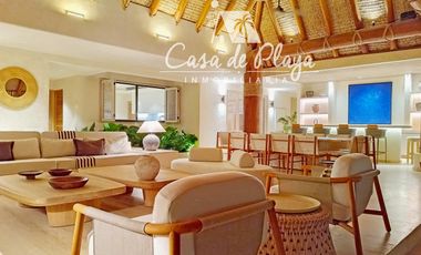 Casa en   venta a pie de playa Acapulco Diamante
