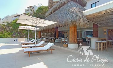 Casa en   venta a pie de playa Acapulco Diamante