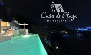 Casa en   venta a pie de playa Acapulco Diamante