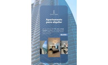 Grand Tower | Apartamento en alquiler con vista al mar