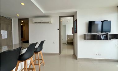 En venta apartamento AMOBLADO UNA alcoba en Morros City | Bocagrande