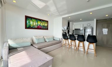 En venta apartamento AMOBLADO UNA alcoba en Morros City | Bocagrande