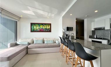 En venta apartamento AMOBLADO UNA alcoba en Morros City | Bocagrande